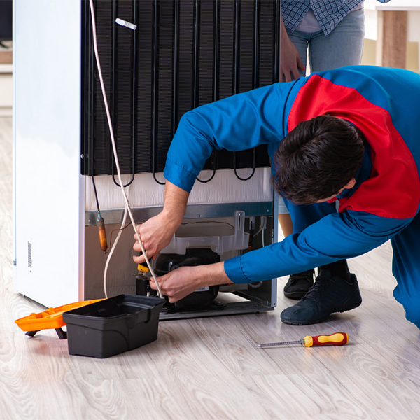 how long does it usually take to repair a refrigerator in Chief Lake WI